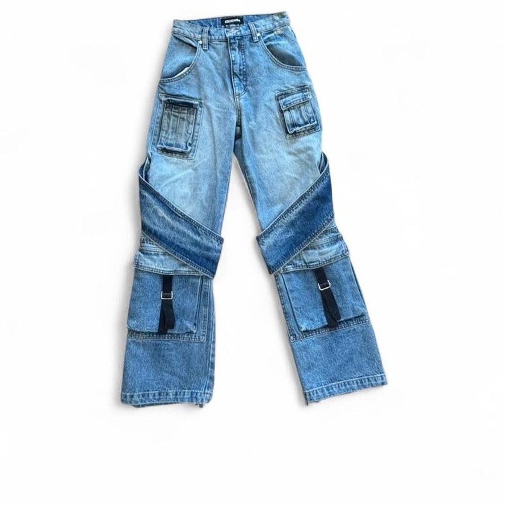 EB Denim Frederick Wide Cargos Size 24